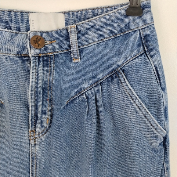 One Teaspoon Streetwalkers High Waist 80S Fit Denim Jeans Size 27 - Picture 10 of 13